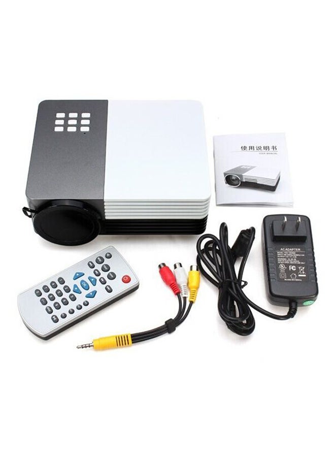 LED50 Compact Mini LED 50 100" Projector With HDMI Support 3D Movies Black - Image 4