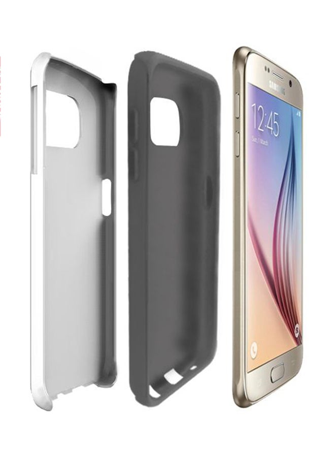 Stylizedd Premium Dual Layer Tough Case Cover Matte Finish for Samsung Galaxy S6 Aqya stones - Image 2