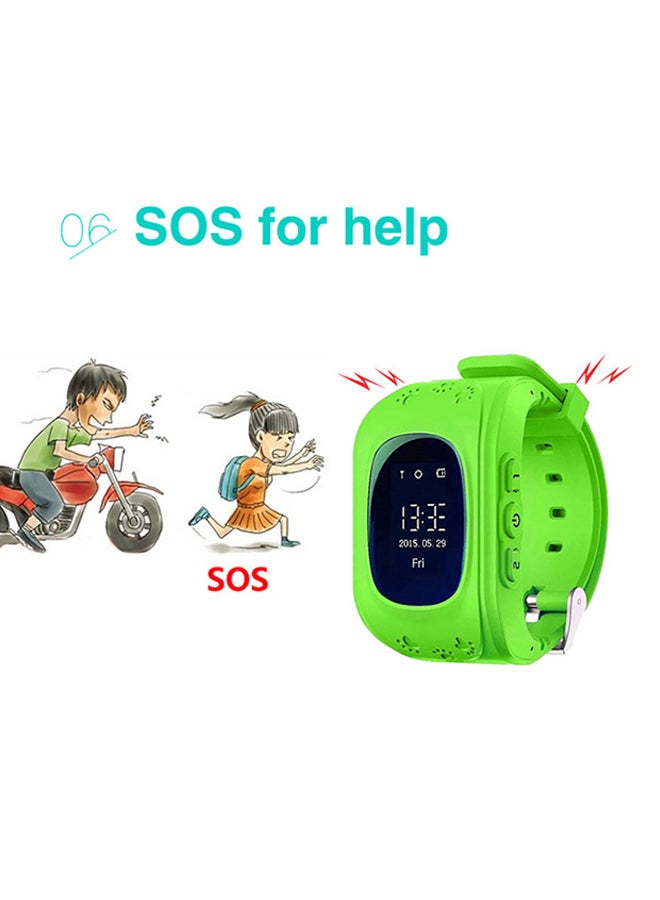Lemfo - Q50 GPS Smart Watch Dark Blue - Image 1