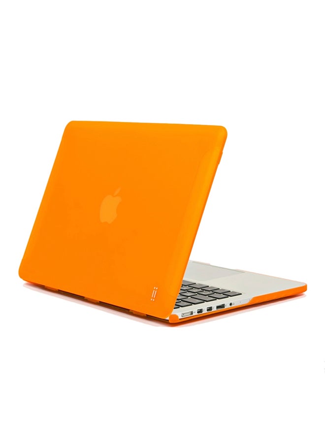 آينو حافظة لكمبيوتر MacBook Pro Retina مقاس 13-Inch بوصة برتقالي 