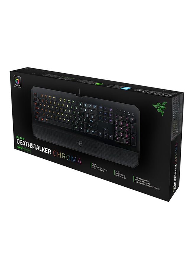 RAZER - DeathStalker Chroma Gaming Keyboard Black - Image 1