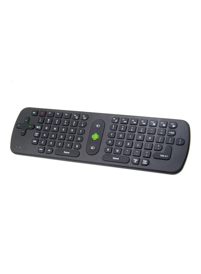 Measy - RC11 2.4G Wireless Air Fly Mouse And Keyboard For Google Android TV Player - Computers - PC Black - Image 1