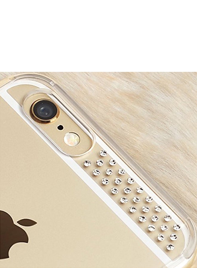 Ringke - NOBLE Handcrafted Swarovski Luxury Crystal View Hard Case With Tempered Glass Screen For Apple iPhone 6 Plus Line Design - Image 1