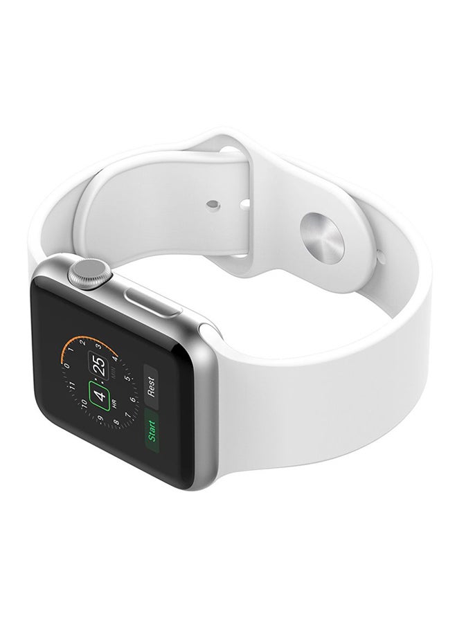 Ozone - Sport Replacement Wristband Strap For Apple Watch 38mm White - Image 1