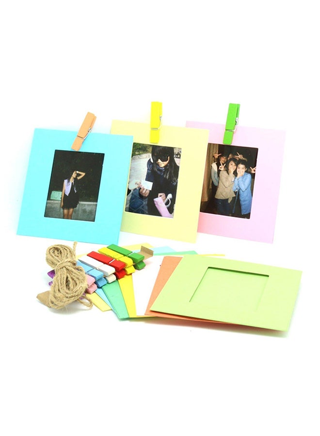 CAIUL Creative Wall Decor Hanging Film Frame For Instax mini 8 70 7s 90 25 50s Film Multicolour  - Image 1