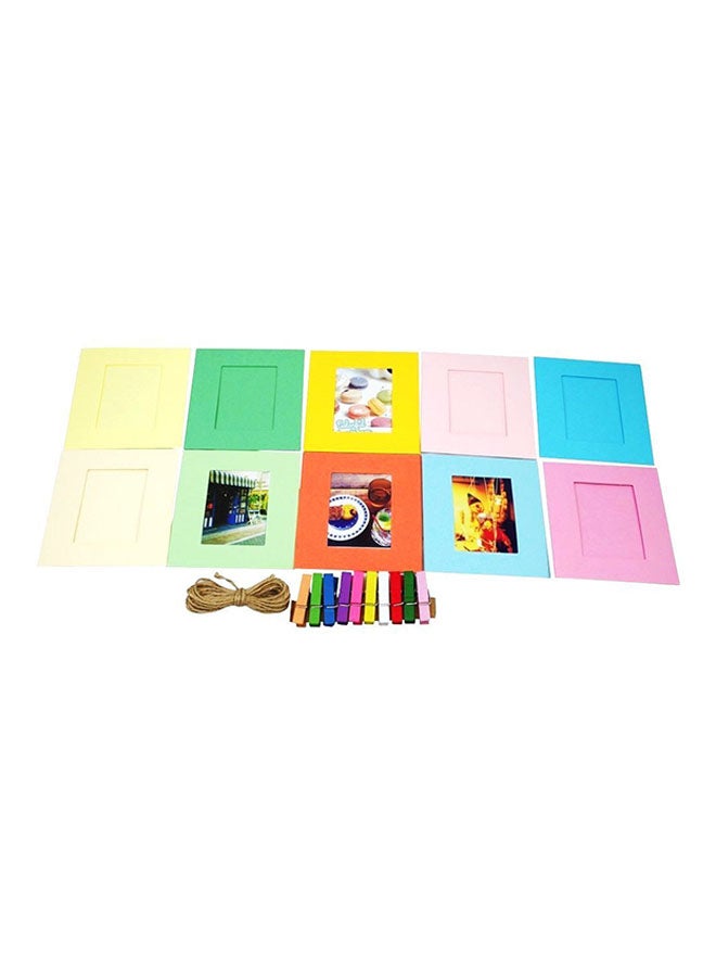 CAIUL Creative Wall Decor Hanging Film Frame For Instax mini 8 70 7s 90 25 50s Film Multicolour  - Image 2