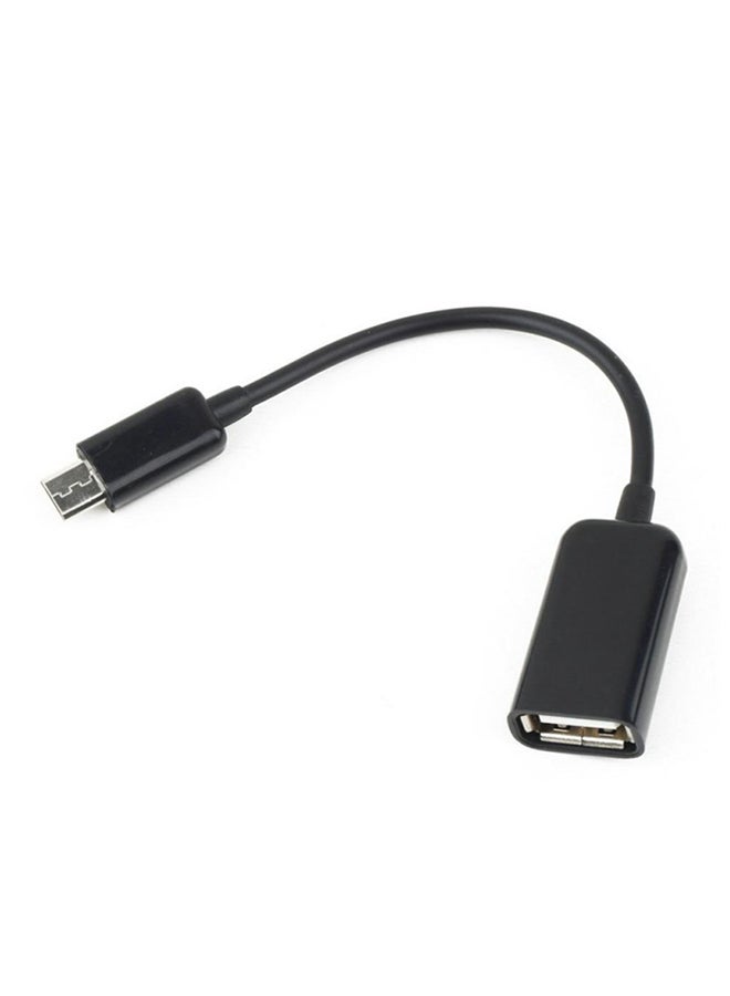 Trands Micro USB OTG Cable Black - Image 1