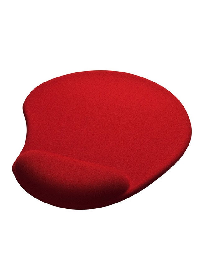 Trands - Soft Gel Mousepad With Wrist Rest Red - Image 1
