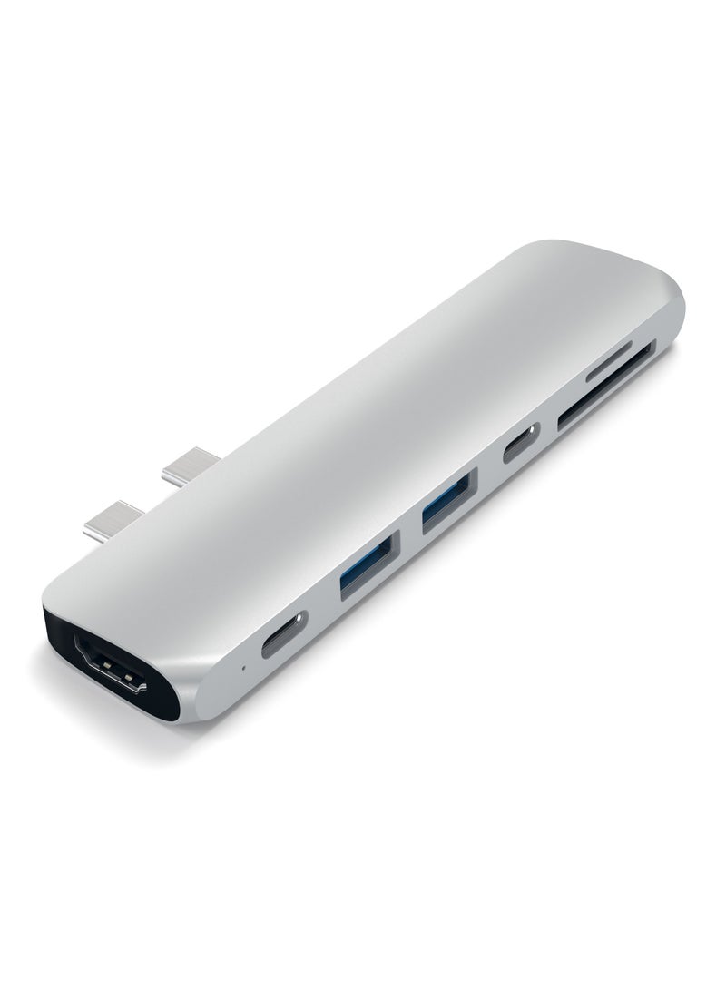 SATECHI Type-C Pro Hub With 4K HDMI Silver  - Image 2