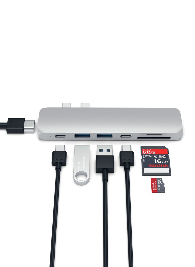 SATECHI Type-C Pro Hub With 4K HDMI Silver  - Image 3