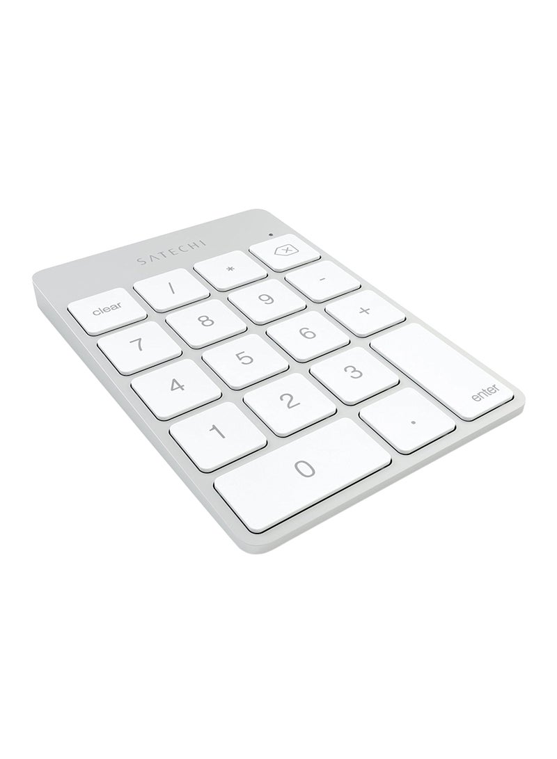 SATECHI Slim Wireless Keypad Silver - Image 2
