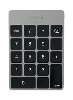 SATECHI Slim Wireless Keypad Space Grey  - Image 1