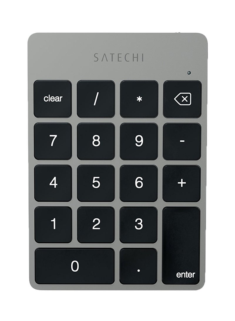 SATECHI - Slim Wireless Keypad Space Grey - Image 1