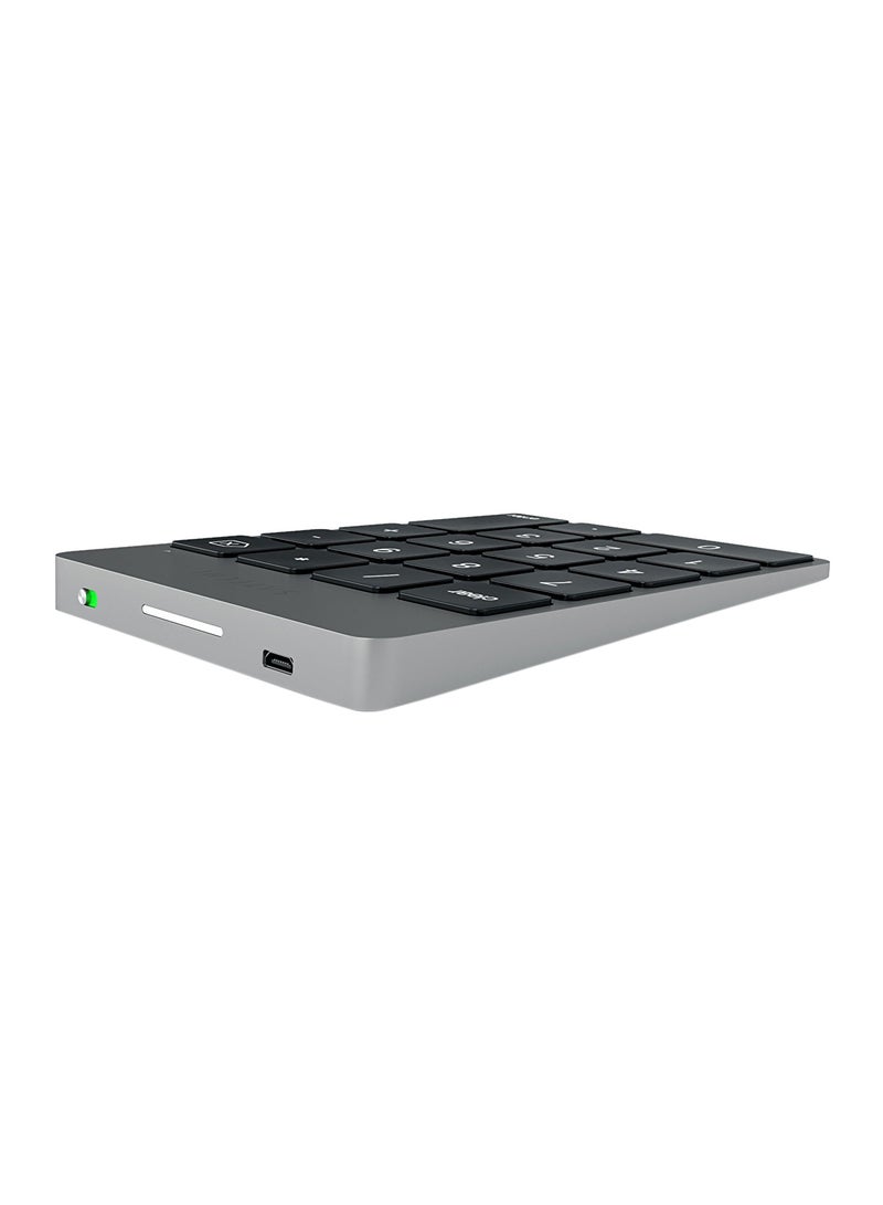 SATECHI - Slim Wireless Keypad Space Grey - Image 1