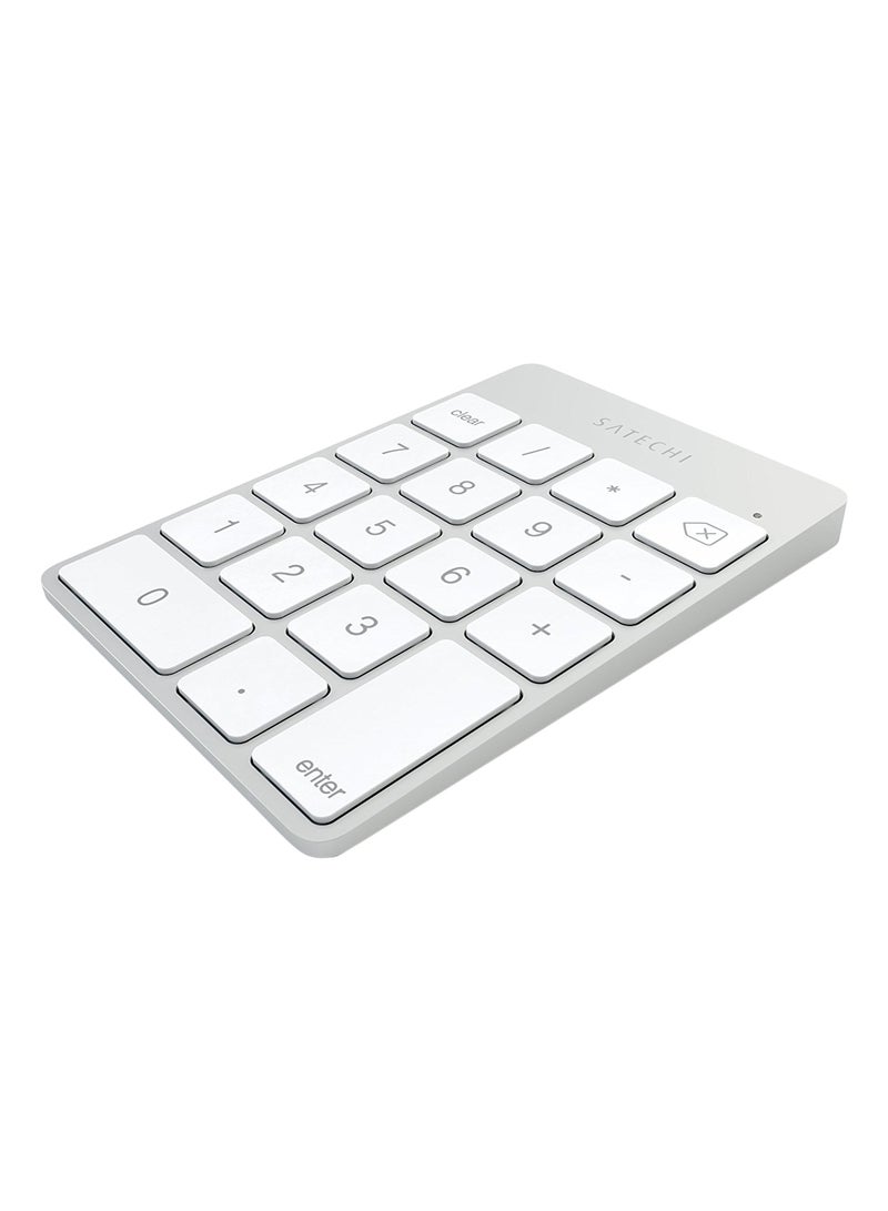 SATECHI Slim Wireless Keypad Silver - Image 3