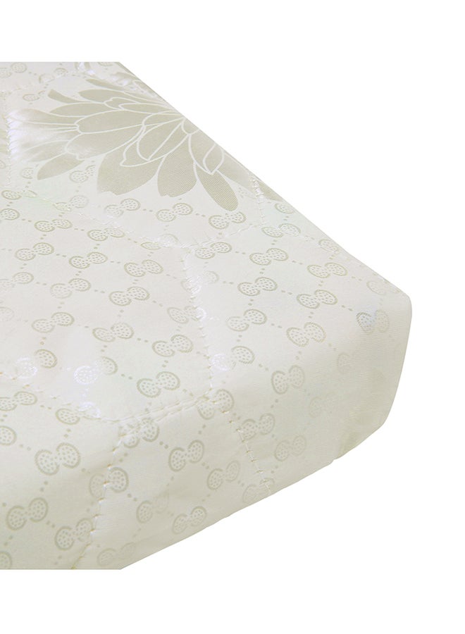 iBed Galaxy Medicated Foam Quilted Solid Medicated Foldable Mattress Off-White single, 90x190x7cm Off-White twin_single, 90x190x7cm - Image 3