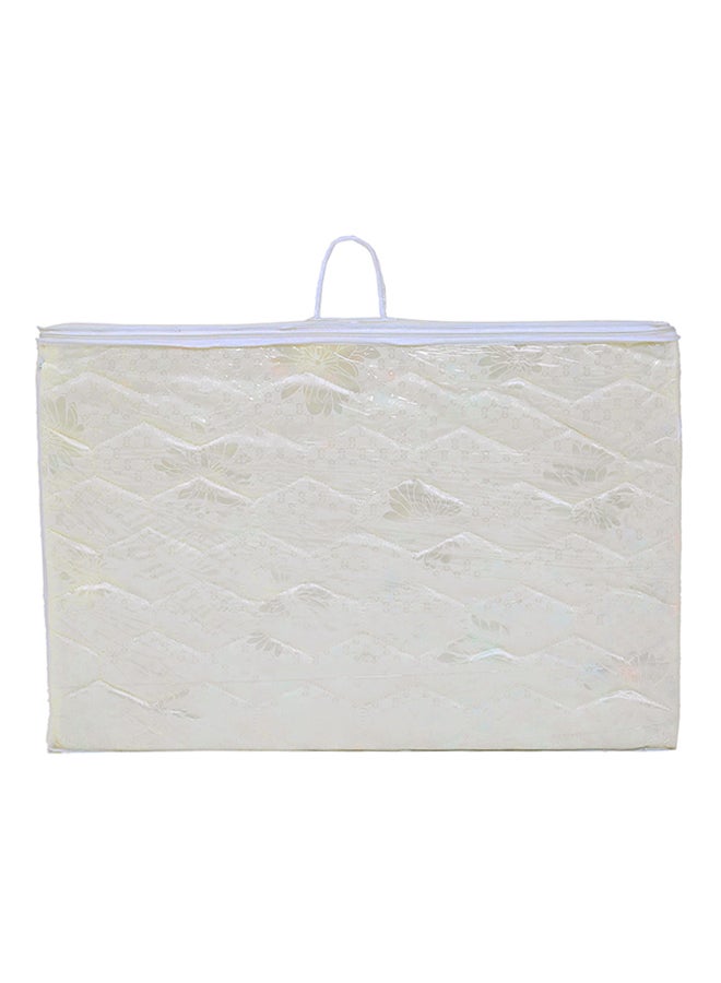 iBed Galaxy Medicated Foam Quilted Solid Medicated Foldable Mattress Off-White single, 90x190x7cm Off-White twin_single, 90x190x7cm - Image 1
