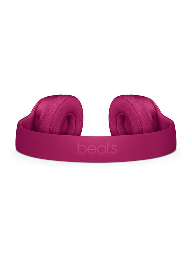 beats - Solo3 Wireless On-Ear Headphones Neighborhood Collection Citrus Red - Image 1