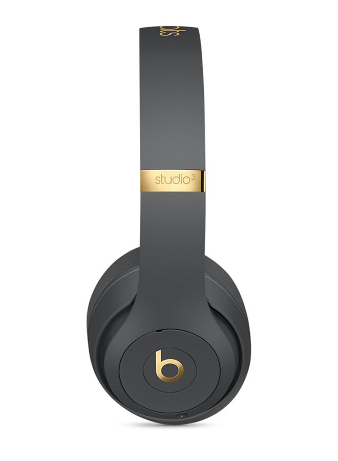 بيتس سماعة رأس ستوديو 3 لاسلكية بتصميم يغطي الأذن رمادي - Image 5