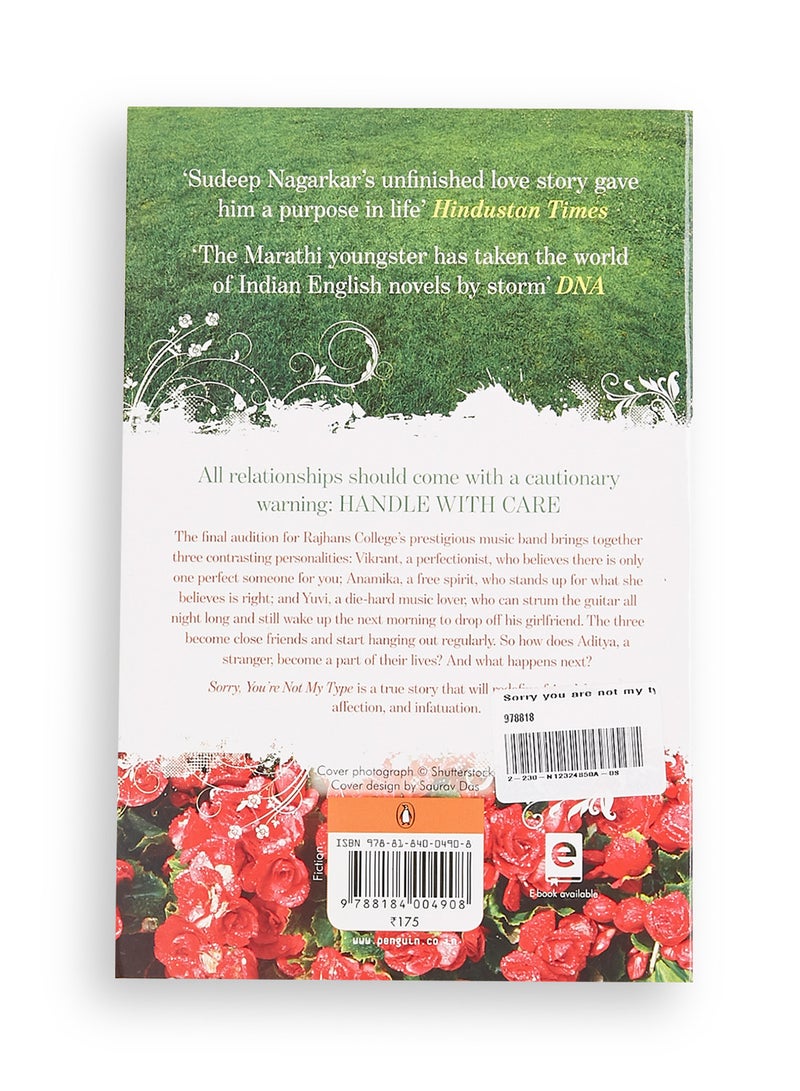 Sorry, You're Not My Type - Paperback English by Sudeep Nagarkar - 14/02/2014 - Image 2