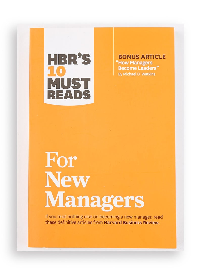 null - HBR's 10 Must Reads for New Managers - Paperback English by Harvard Business Review - 28/02/2017 - Image 1
