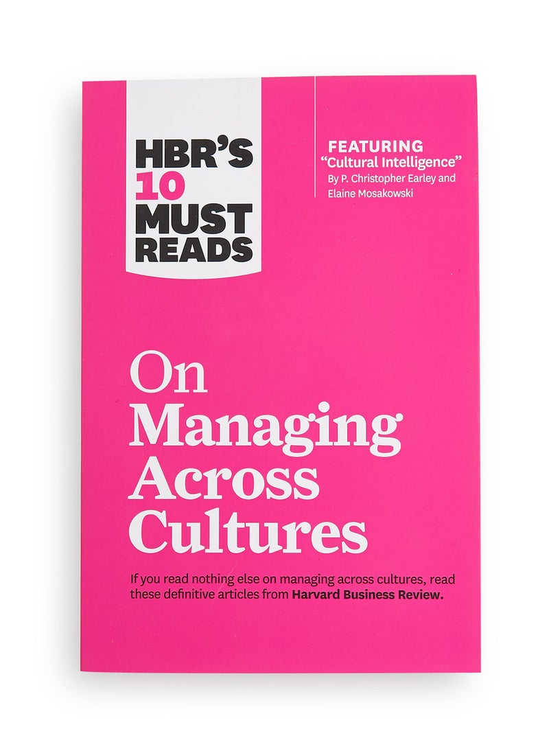 HBR's 10 Must Reads On Managing Across Cultures - Paperback English by Harvard Business Review - 37686  - Image 1