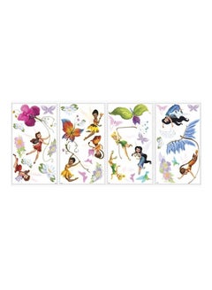 Disney Fairies Wall Decals With Glitter