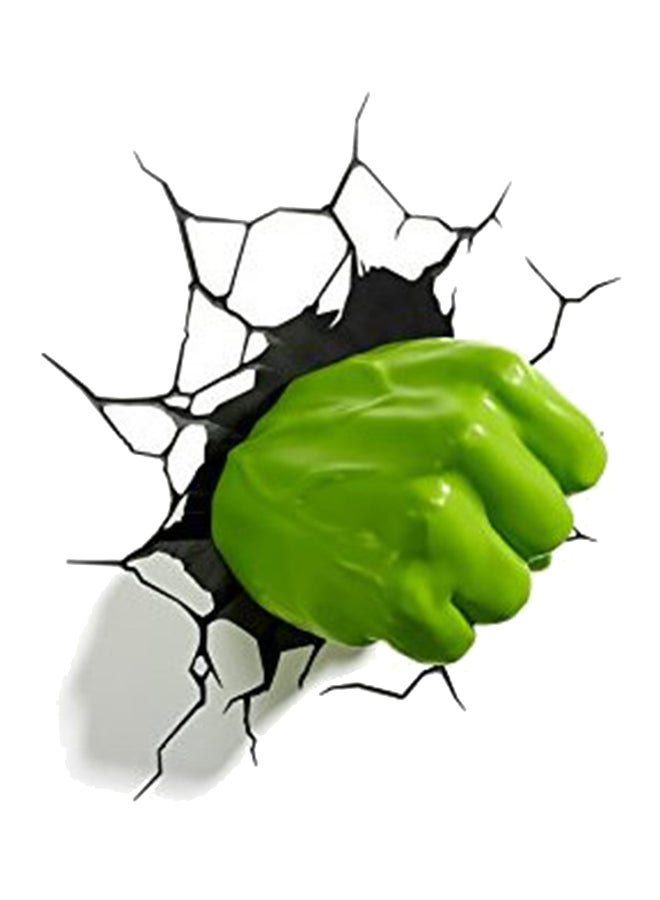 3D Hulk Fist Green