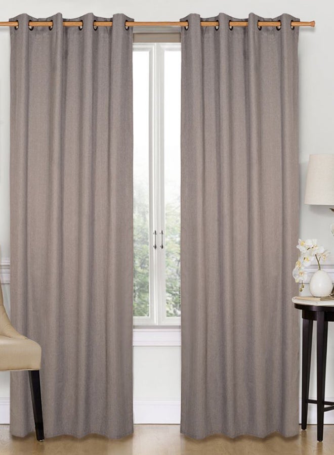 DIVEENAS Window Curtain Grey 140x240cm - Image 1