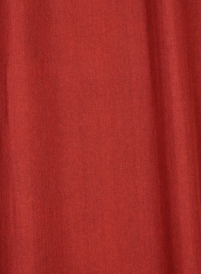 Window Curtain Maroon 140x210centimeter - v1508742912/N11657812A_4