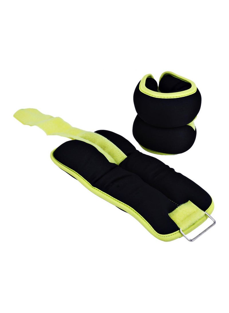 TA SPORTS 2-Piece Soft Ankle And Wrist Weight Bands - 1kg - Image 2