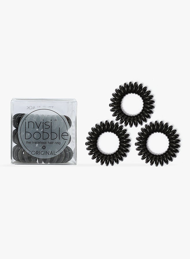 إنفيزيبوبل مجموعة ربطات الشعر من سويتي أسود