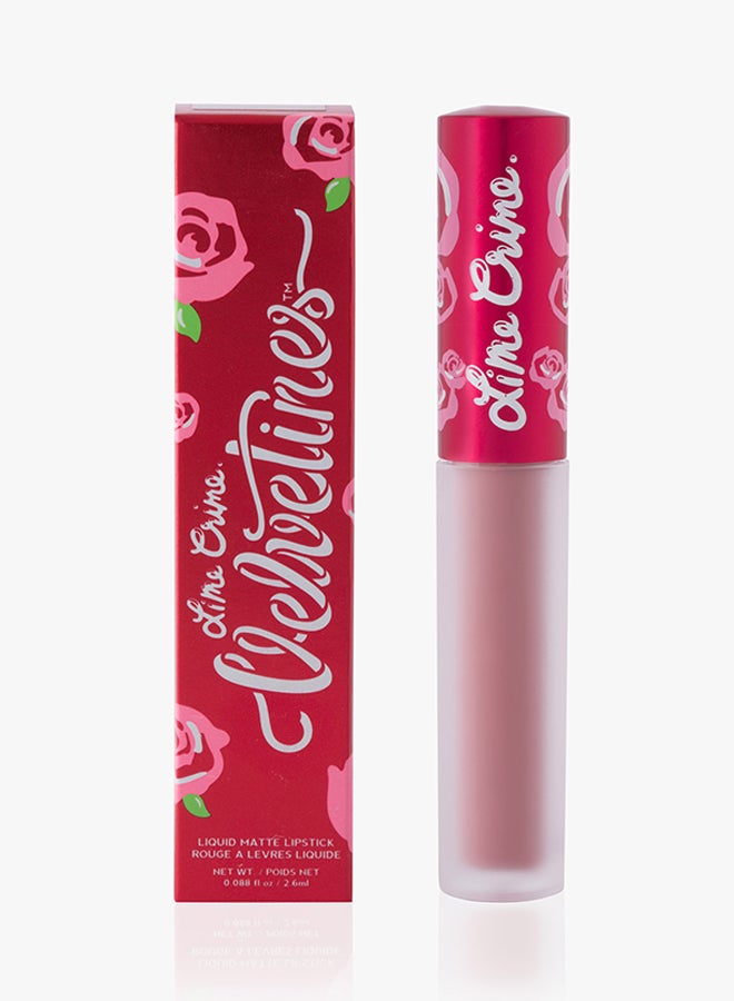 Lime Crime Velvetines Matte Liquid Lipstick Faded  - Image 1