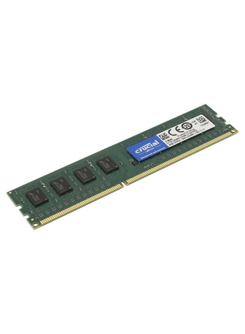 ذاكرة الوصول العشوائي DDR3L 1600 MT/s PC3L-12800 CL11 UDIMM أخضر