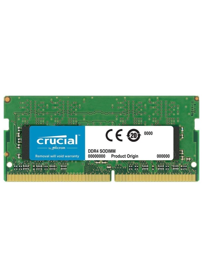 ذاكرة الوصول العشوائي DDR4 2400 MT/s PC4-19200 CL17 DR x8 SODIMM لأجهزة ماك أخضر
