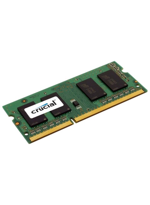 ذاكرة رام SODIMM DDR3L 1333 PC3-10600 لوحدة الذاكرة المزدوجة المدمجة المصغرة، CL9، وسرعة قياسية 1 مليون ميجا/الثانية، لأجهزة ماك أخضر