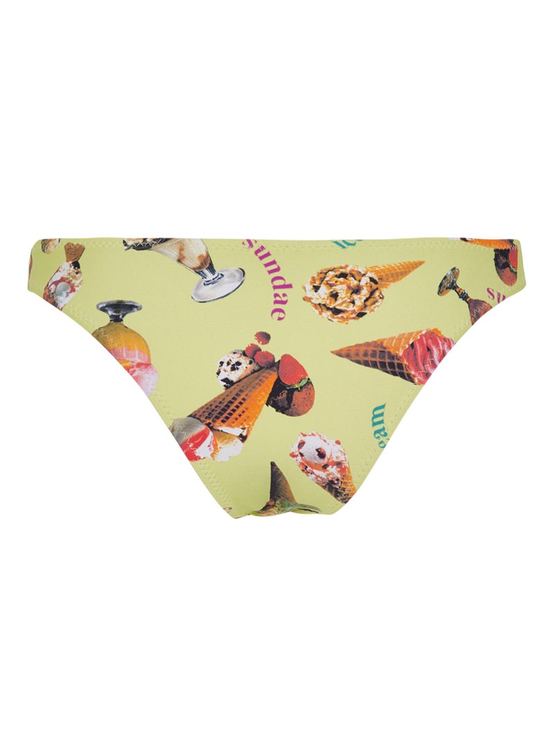 LA BELLE REBELLE Janie Jones Ice Cream Bottom Yellow/Blue/Pink  - Image 2
