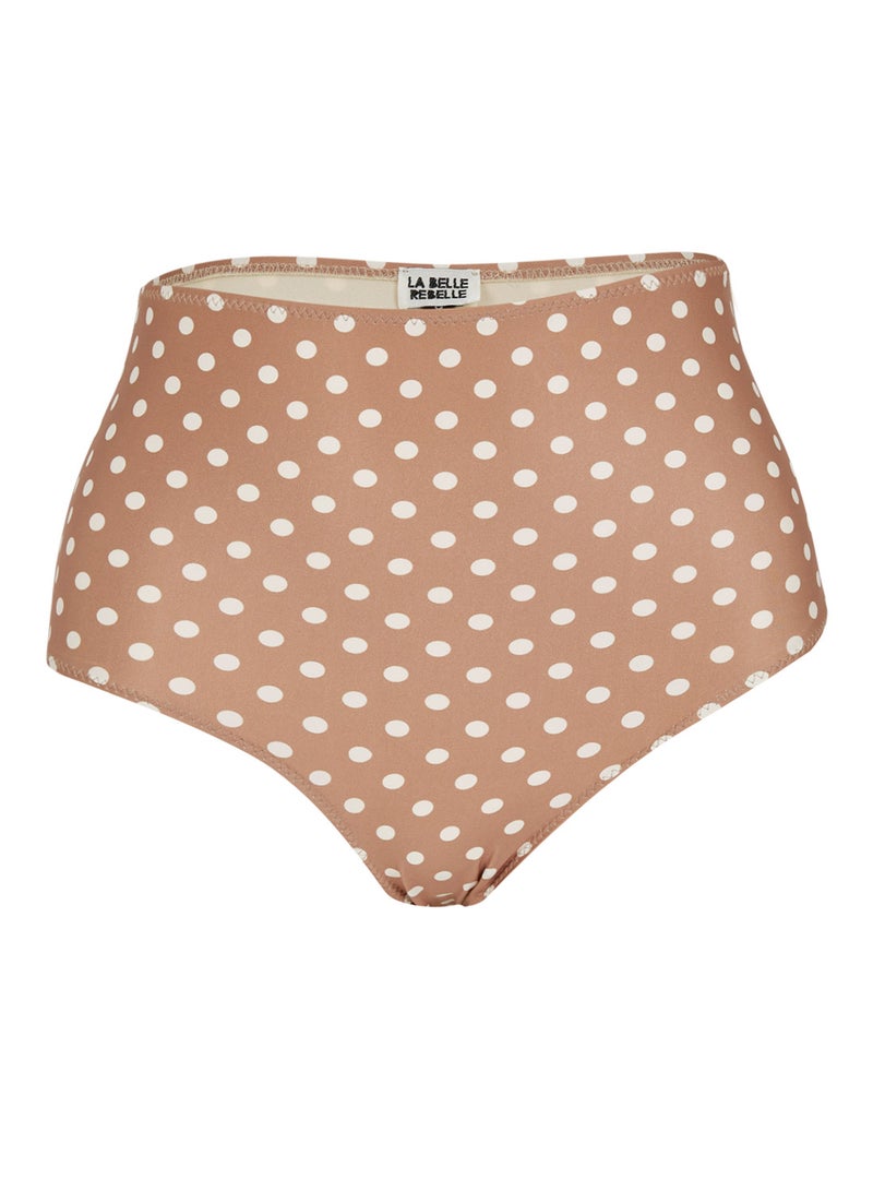 LA BELLE REBELLE - Gloria High Waisted Bottom Beige - Image 1