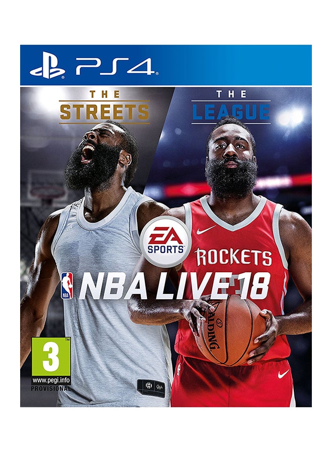 EA NBA Live 18 (Intl Version) - Sports - PlayStation 4 (PS4) - Image 1