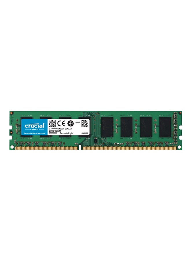 crucial - DDR3L 1600 MT/s PC3L 12800 CL11 UDIMM RAM Green - Image 1
