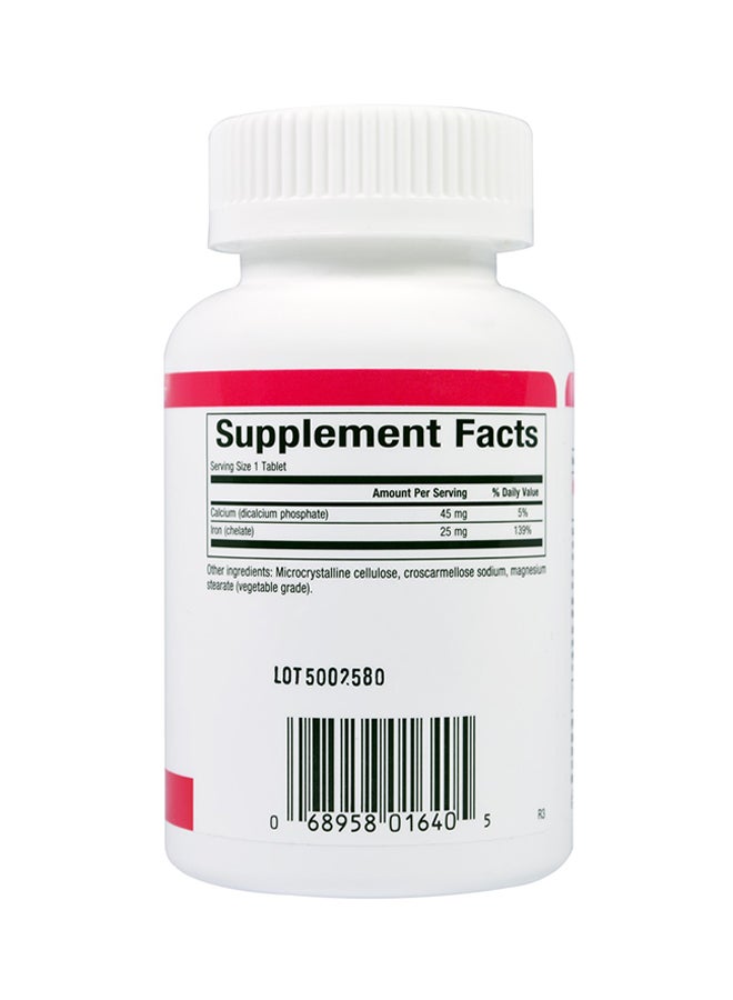 natural Factors - Iron Chelate 90 Tablets - Image 1