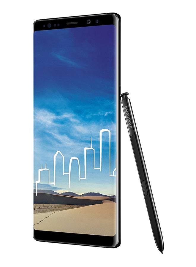 Samsung - Galaxy Note8 Dual SIM Midnight Black 64GB 4G LTE+ 64GB Memory Card - Image 1