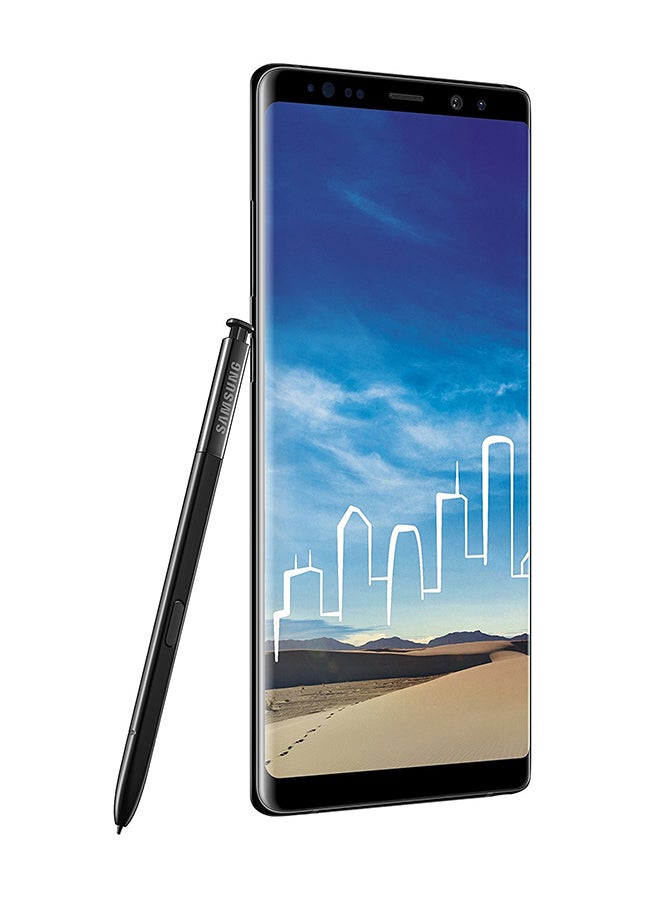 Samsung - Galaxy Note8 Dual SIM Midnight Black 64GB 4G LTE+ 64GB Memory Card - Image 1