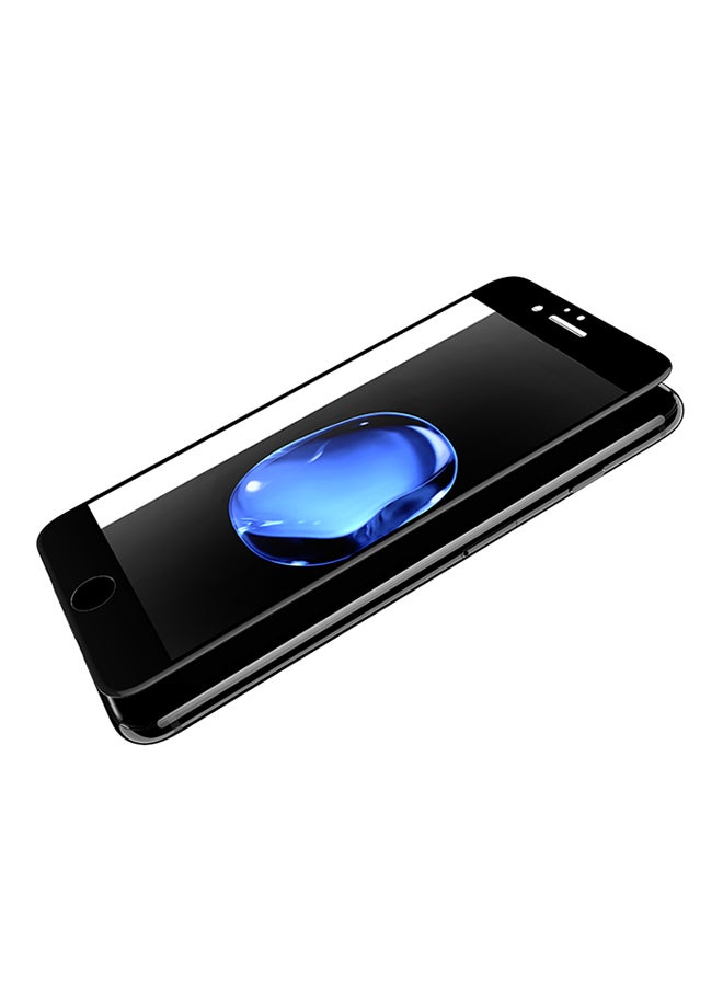 dotfes - 3D Full Coverage Tempered Glass Screen Protector For iPhone 7 Black - Image 1