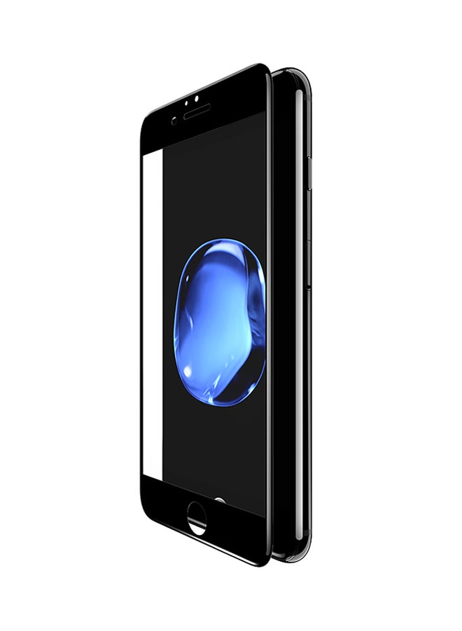 dotfes - 3D Full Coverage Tempered Glass Screen Protector For iPhone 7 Black - Image 1