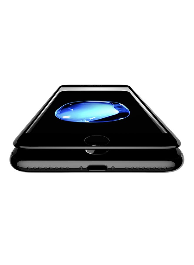dotfes - 3D Full Coverage Tempered Glass Screen Protector For iPhone 7 Black - Image 1