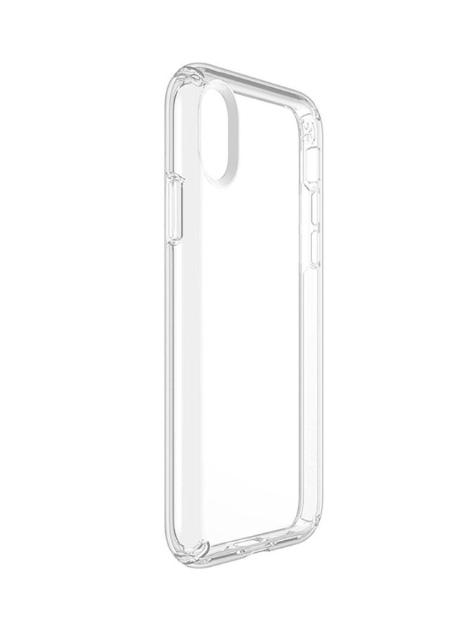 Silicone Back Cover For Apple iPhone X Clear - v1509459982/N12594604A_2