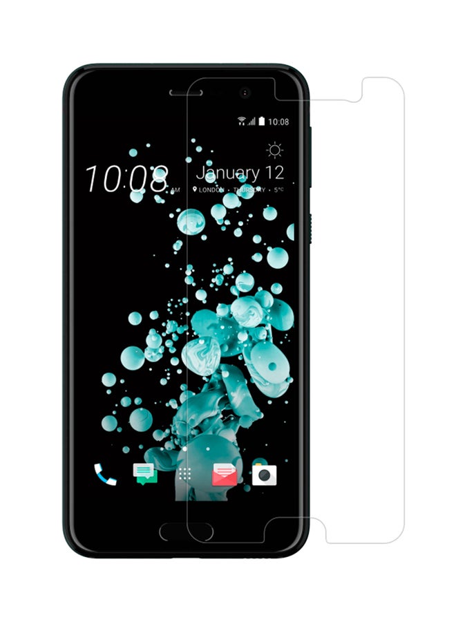 INEIX Tempered Glass Screen Protector For HTC U Play Clear - Image 1