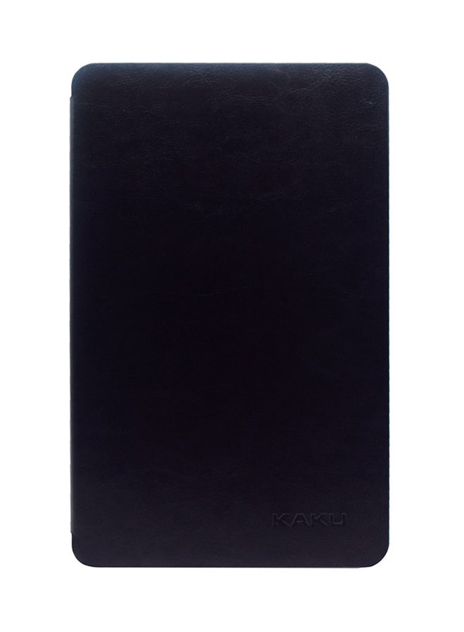 جراب قلاب للجهاز اللوحي سامسونج جالاكسي 4 T330 8-Inch بمقاس 7 بوصات أسود