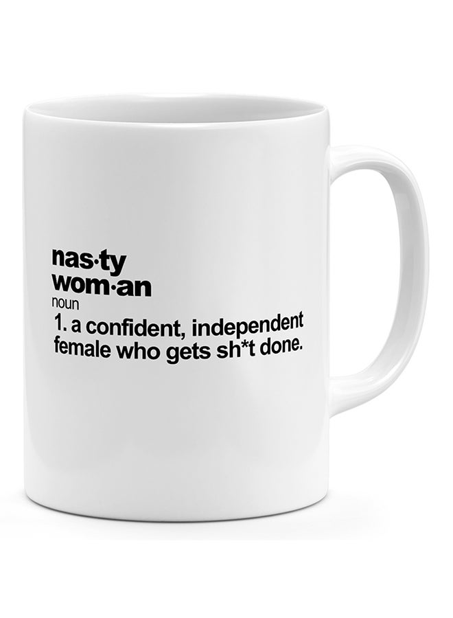 LOUD UNIVERSE Nasty Woman - Coffee Mug White 11ml 